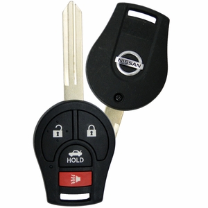 3-Button Uncut Entry Remote Control Key Fob Case Shell Fit for Nissan CWTWB1U751 